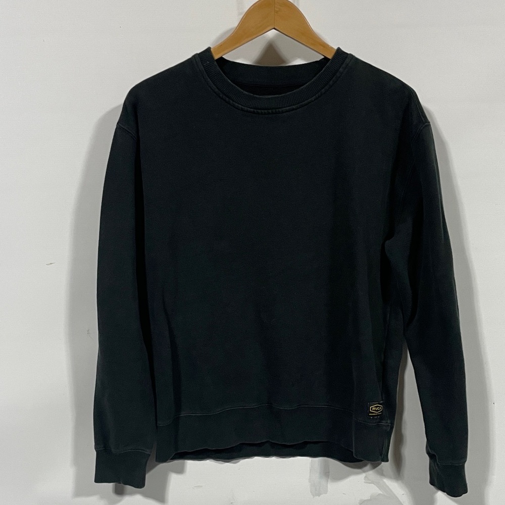 RVCA Black Crew Neck Men's Sweater